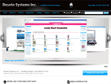 Tablet Screenshot of desotosystems.com